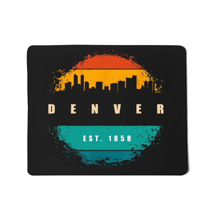 City Of Denver Colorado Mousepad