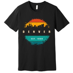 City Of Denver Colorado Premium T-Shirt