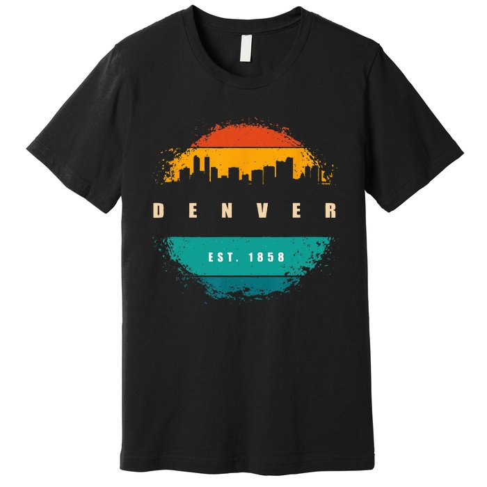 City Of Denver Colorado Premium T-Shirt