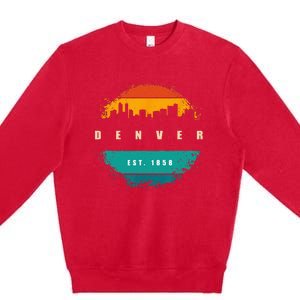 City Of Denver Colorado Premium Crewneck Sweatshirt