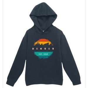 City Of Denver Colorado Urban Pullover Hoodie