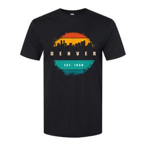 City Of Denver Colorado Softstyle CVC T-Shirt