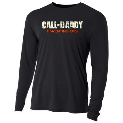 Call Of Daddy: Parenting Ops Cooling Performance Long Sleeve Crew