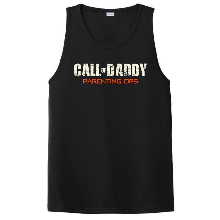 Call Of Daddy: Parenting Ops PosiCharge Competitor Tank