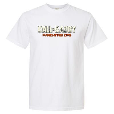 Call Of Daddy: Parenting Ops Garment-Dyed Heavyweight T-Shirt