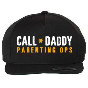 Call Of Daddy Parenting Ops Apparel Funny Dad Apparel From S Wool Snapback Cap