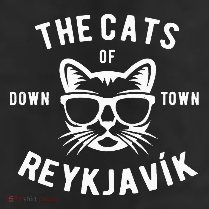 Cats of Downtown Reykjavik 11oz C Handle Ceramic Mug