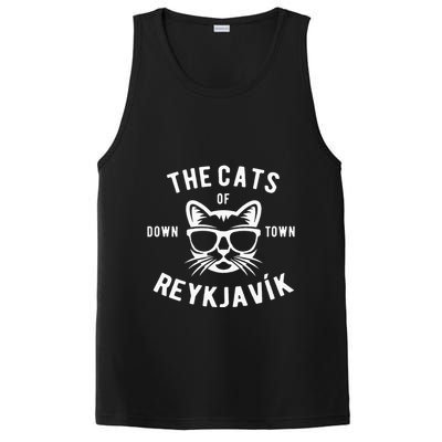 Cats of Downtown Reykjavik PosiCharge Competitor Tank