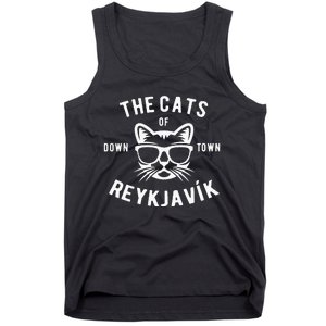 Cats of Downtown Reykjavik Tank Top