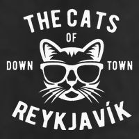 Cats of Downtown Reykjavik Golf Towel