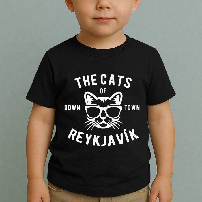 Cats of Downtown Reykjavik Toddler T-Shirt