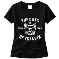 Cats of Downtown Reykjavik Womens T-Shirt