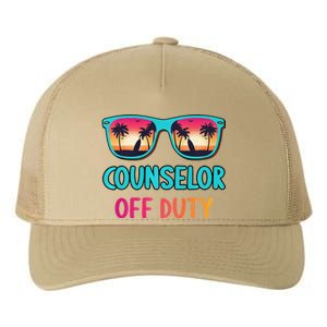 Counselor Off Duty Summer Vacation Last Day Of School Yupoong Adult 5-Panel Trucker Hat