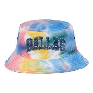 City Of Dallas Texas Varsity Style Distressed Design Tie Dye Newport Bucket Hat