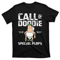 Call Of Doodie Special Plops Funny Nerd Gamer Duty Player T-Shirt