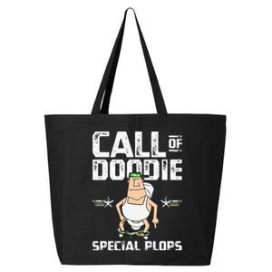 Call Of Doodie Special Plops Funny Nerd Gamer Duty Player 25L Jumbo Tote