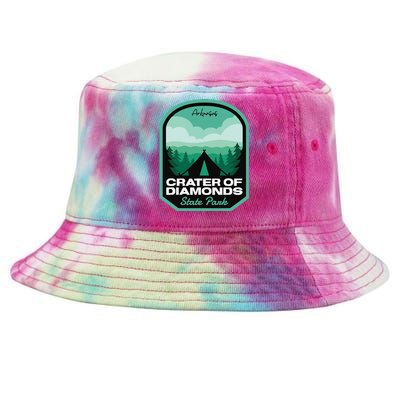 Crater Of Diamonds State Park Ar Camping Tie-Dyed Bucket Hat