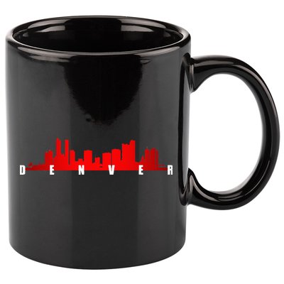 City Of Denver Colorado 11oz C Handle Ceramic Mug