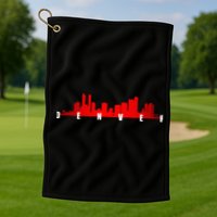 City Of Denver Colorado Golf Towel