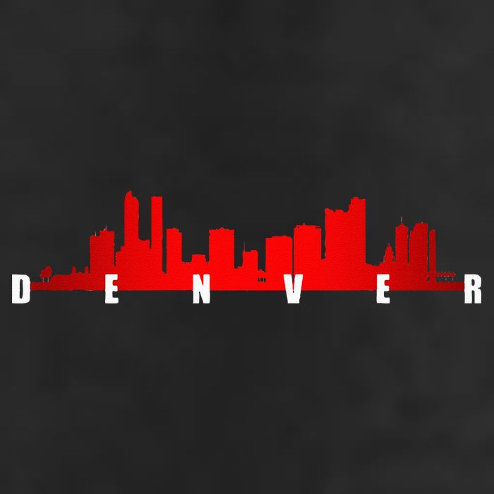 City Of Denver Colorado Golf Towel