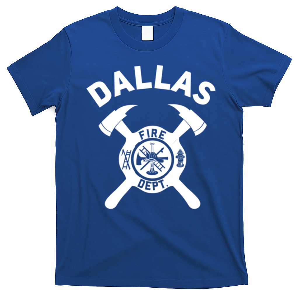 City Of Dallas Fire Departt Texas Firefighter Gift T-Shirt