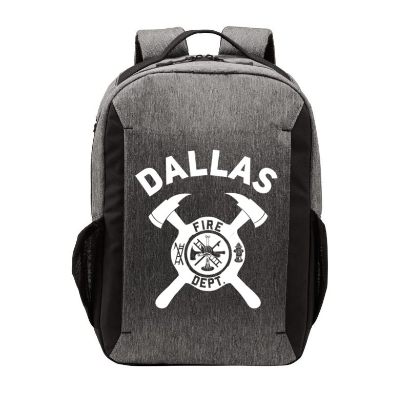 City Of Dallas Fire Departt Texas Firefighter Gift Vector Backpack