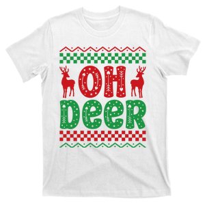 Cool Oh Deer Christmas Sweater T-Shirt