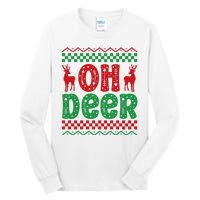 Cool Oh Deer Christmas Sweater Tall Long Sleeve T-Shirt