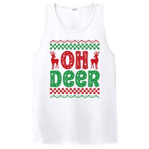 Cool Oh Deer Christmas Sweater PosiCharge Competitor Tank