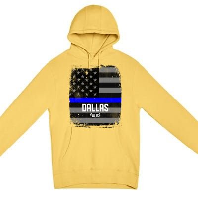 City Of Dallas Police Officer Texas Police Great Gift Premium Pullover Hoodie