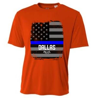 City Of Dallas Police Officer Texas Police Great Gift Cooling Performance Crew T-Shirt