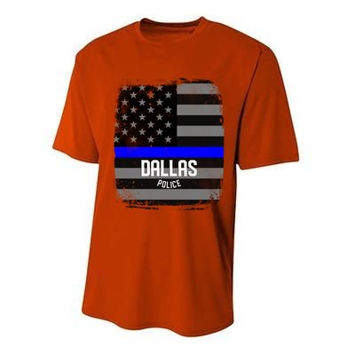 City Of Dallas Police Officer Texas Police Great Gift Performance Sprint T-Shirt