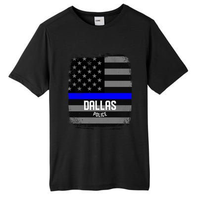 City Of Dallas Police Officer Texas Police Great Gift Tall Fusion ChromaSoft Performance T-Shirt