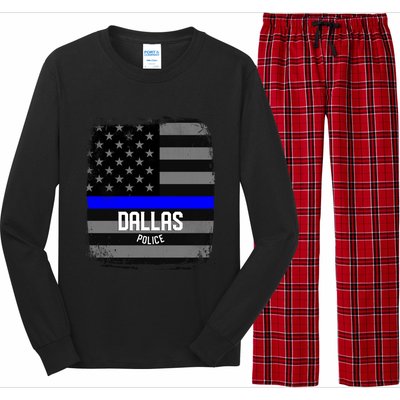 City Of Dallas Police Officer Texas Police Great Gift Long Sleeve Pajama Set