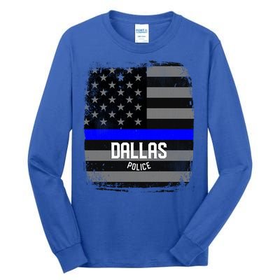 City Of Dallas Police Officer Texas Police Great Gift Tall Long Sleeve T-Shirt