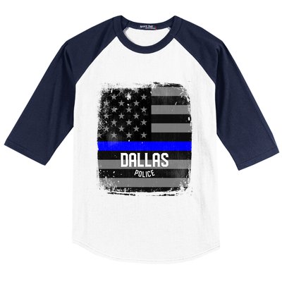 City Of Dallas Police Officer Texas Police Great Gift Baseball Sleeve Shirt