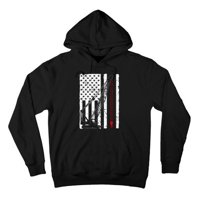 Crane Operator Design Us Heavy Equipment Crane Lover Hoodie