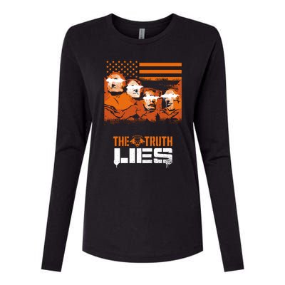 Call Of Duty The Truth Lies Womens Cotton Relaxed Long Sleeve T-Shirt