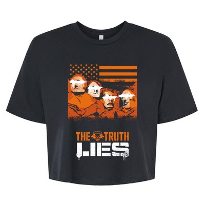 Call Of Duty The Truth Lies Bella+Canvas Jersey Crop Tee