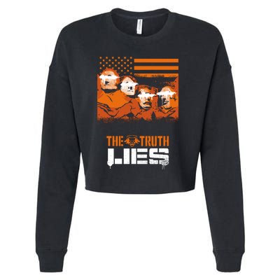 Call Of Duty The Truth Lies Cropped Pullover Crew