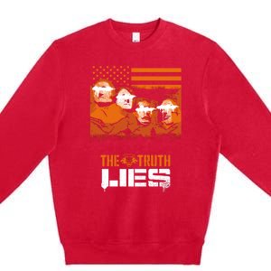 Call Of Duty The Truth Lies Premium Crewneck Sweatshirt