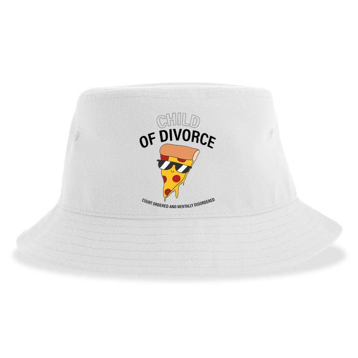 Child Of Divorce Court Ordered And Mentally Disordered Sustainable Bucket Hat