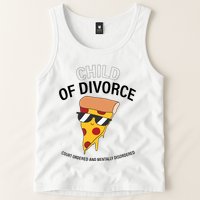 Child Of Divorce Court Ordered And Mentally Disordered Tank Top