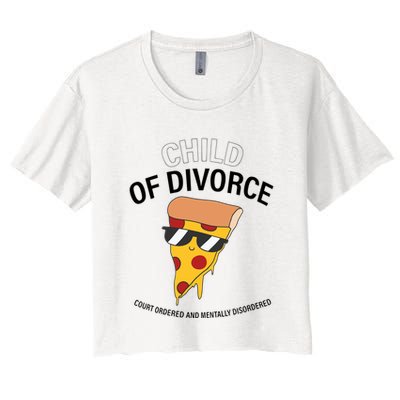 Child Of Divorce Court Ordered And Mentally Disordered Crop Top