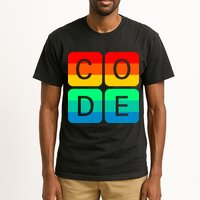 Code Gay Pride Rainbow Tall T-Shirt