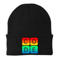 Code Gay Pride Rainbow Beanie