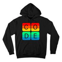 Code Gay Pride Rainbow Tall Hoodie