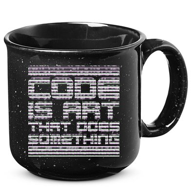 Code Is Art That Does Something  15oz Campfire Ceramic Mug