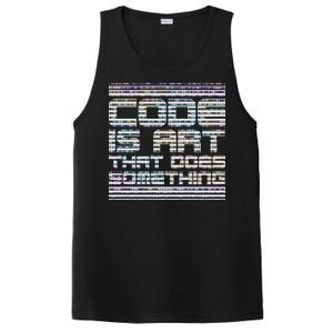 Code Is Art That Does Something  PosiCharge Competitor Tank