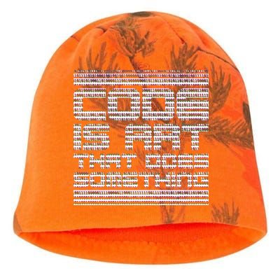 Code Is Art That Does Something  Kati - Camo Knit Beanie